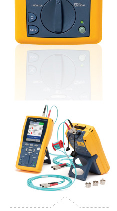 DTX CableAnalyzer™ 史無前例的精確佈線認証速度