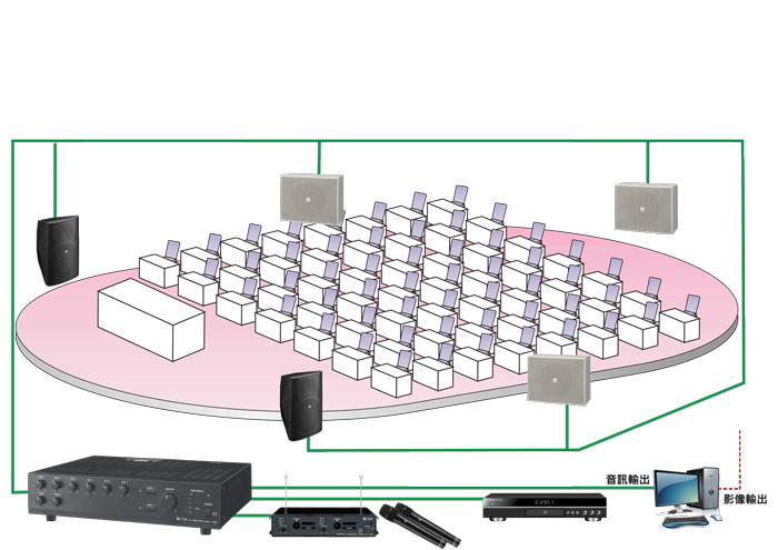 TOA應用廣播方案 - 課室/演講室