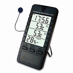 MEET MS-81G (4in1) In/Out Door Thermo-Hygrometer (With Alarm Clock)    